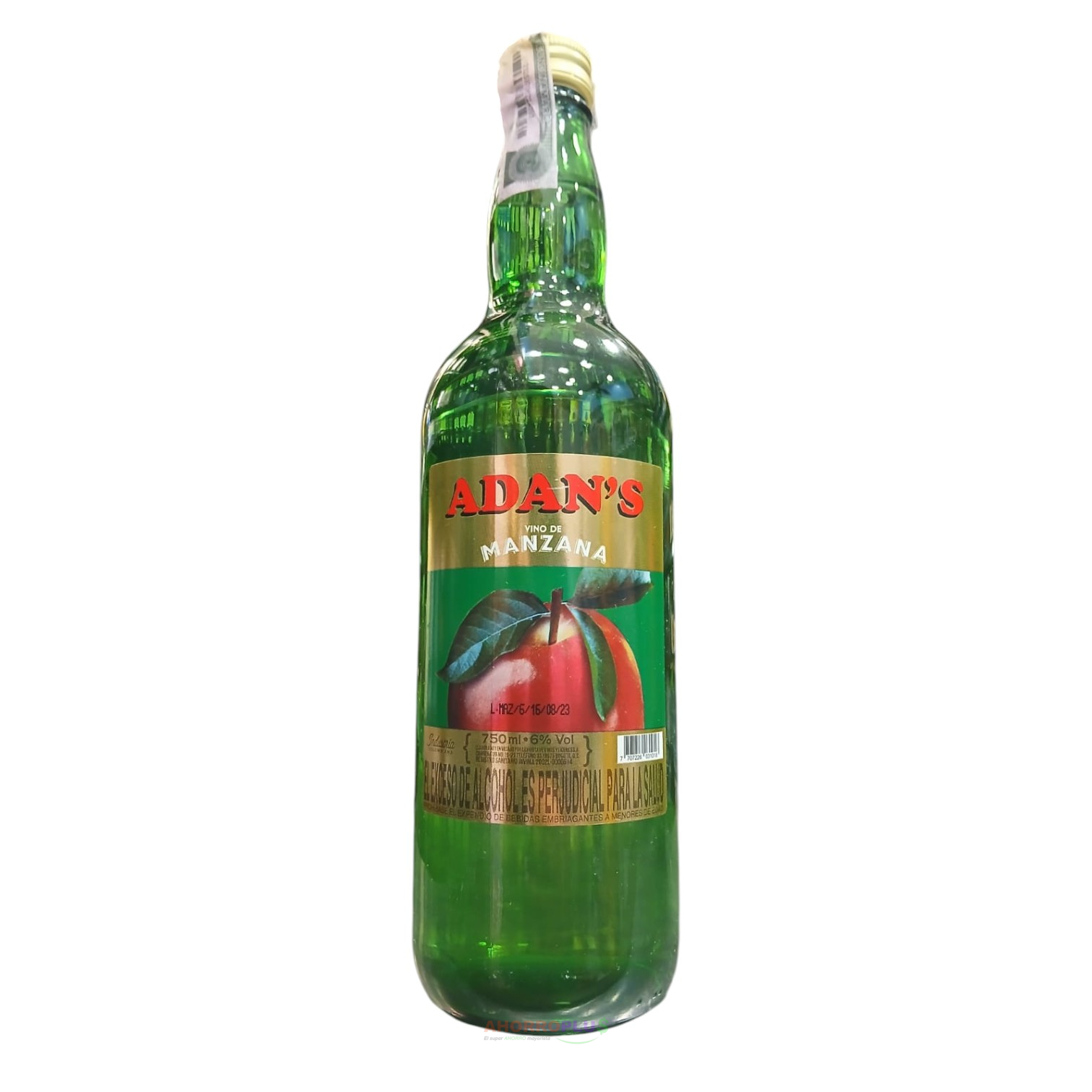 VINO CANDIOTA ADANS BT 6G MANZANA*12