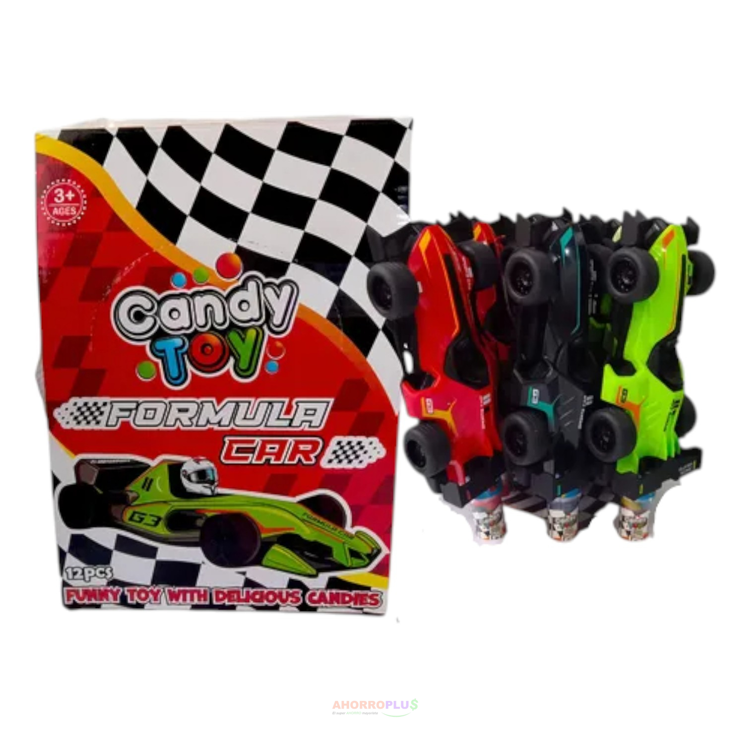 JUGUETE CANDY CARRO FORMULA 1*12