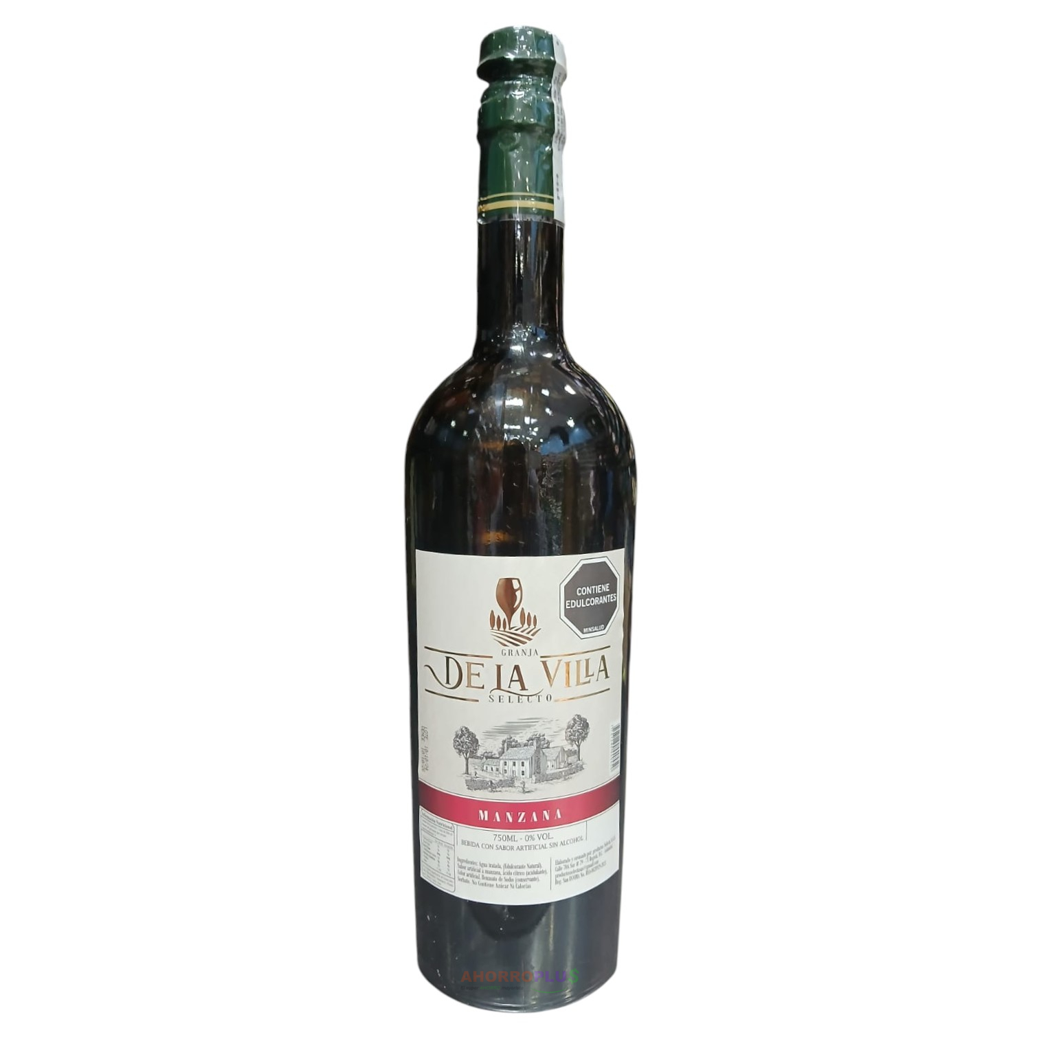VINO DE LA VILLA MANZANA NVD BT 0 GRADOS CJ*12