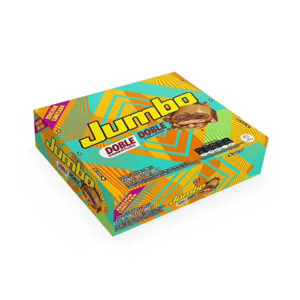 CHOCOLATINA JUMBO DOBLE-DOBLE 180GR*12