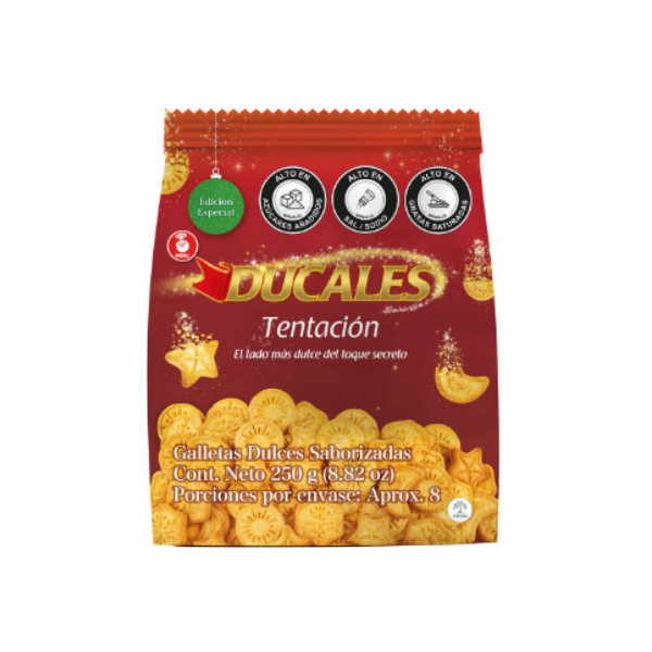 GALLETA DUCALES TENTACION NVD 250GR*12