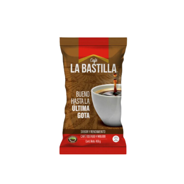CAFE LA BASTILLA FUERTE 450GR CJ*30