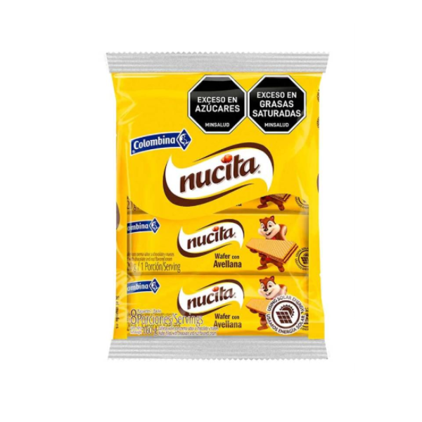 GALLETA WAFER NUCITA GALLETA *24