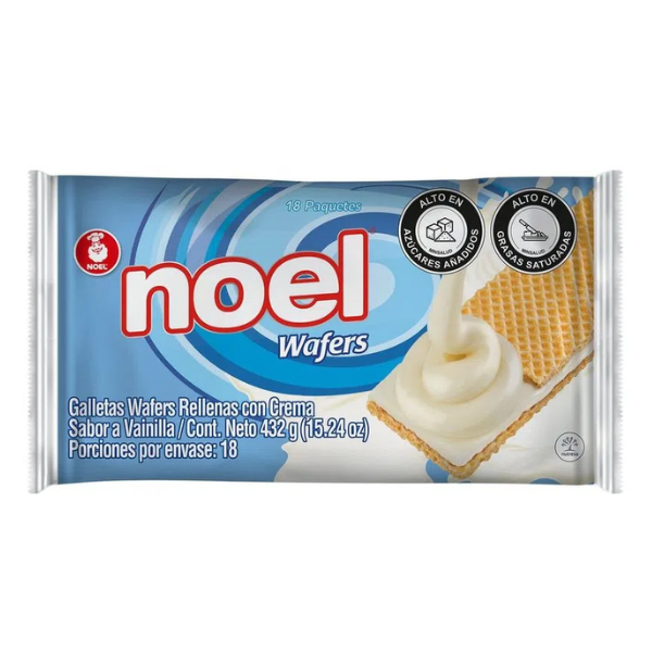 GALLETA WAFER NOEL VAINILLA CJ*24