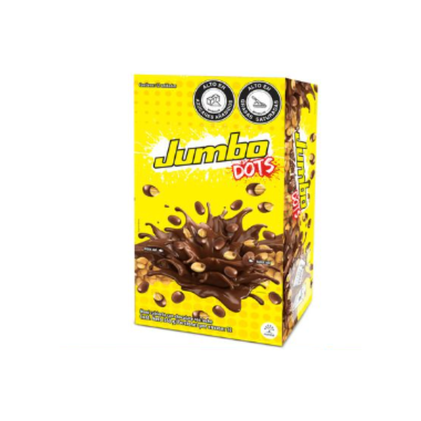 CHOCOLATINA JUMBO DOTS*12 UNID 30GR CJ*12