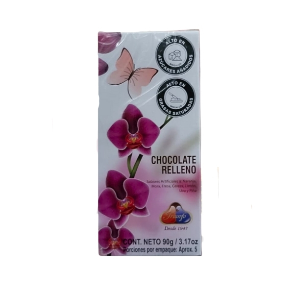 CHOCOLATE RELLENO TE QUIERO SURTIDOS 90GR CJ*24
