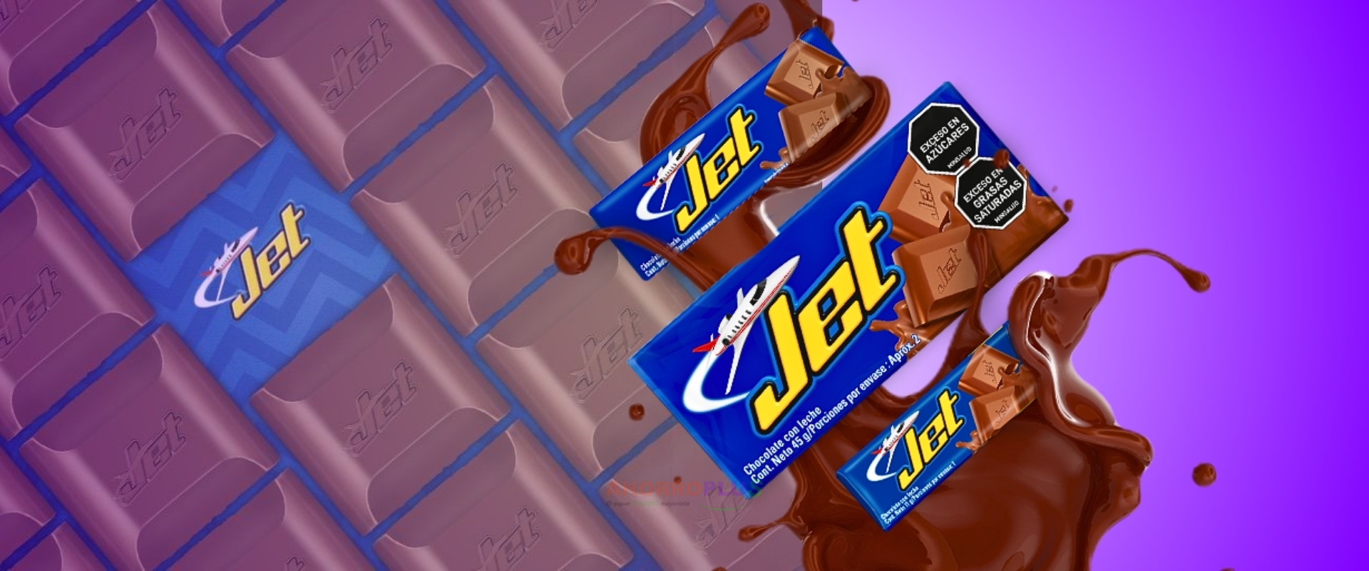 Chocolatina Jet - Delicia en cada bocado