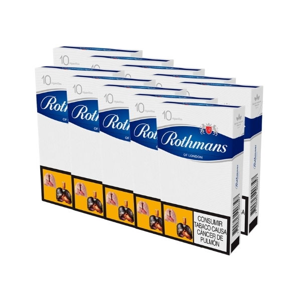 CIGARRILLO ROTHMANS BLANCO *10 CJ*50