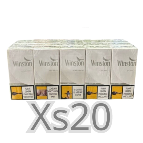 CIGARRILLO WINSTON SILVER *20*50