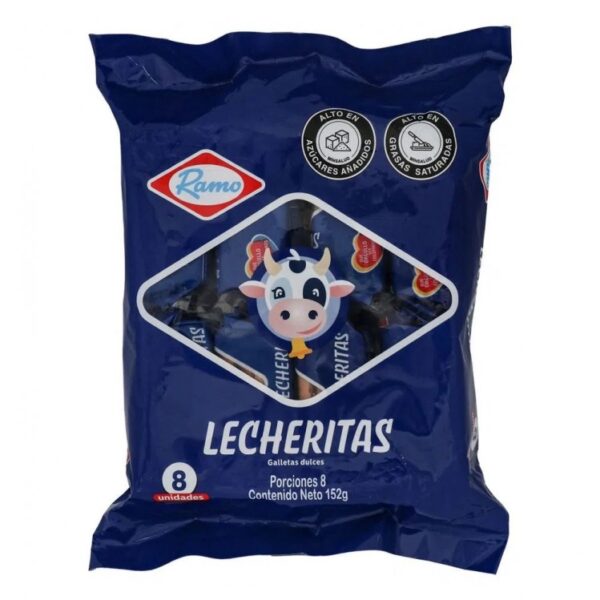 GALLETAS LECHERITAS RAMO*8 152GR