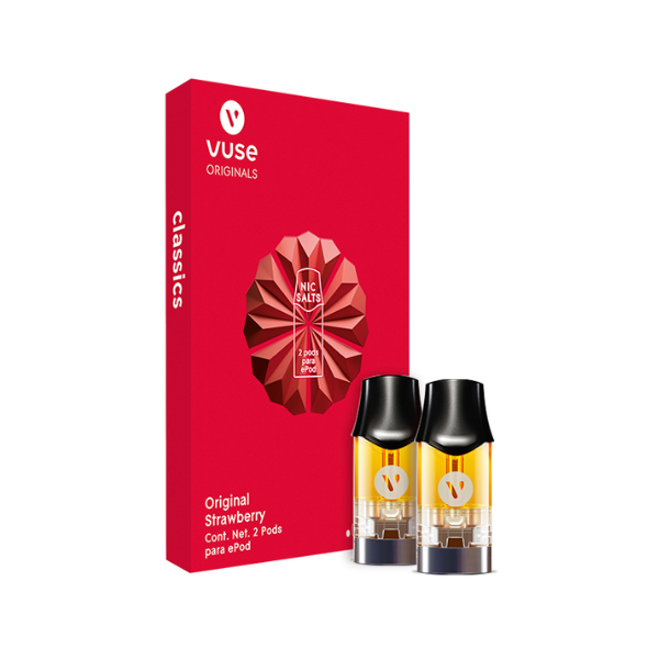 PODS VUSE ORIGINAL STRAWBERRY *34 NIC