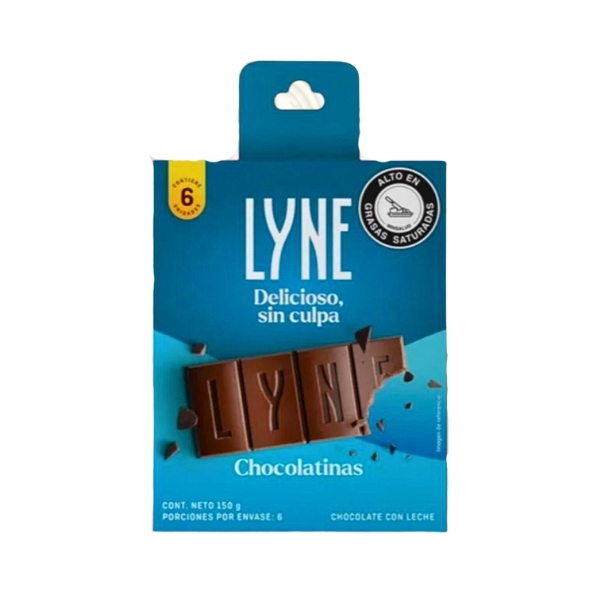 CHOCOLATINA LYNE PEQ*6 150GR CJ*12