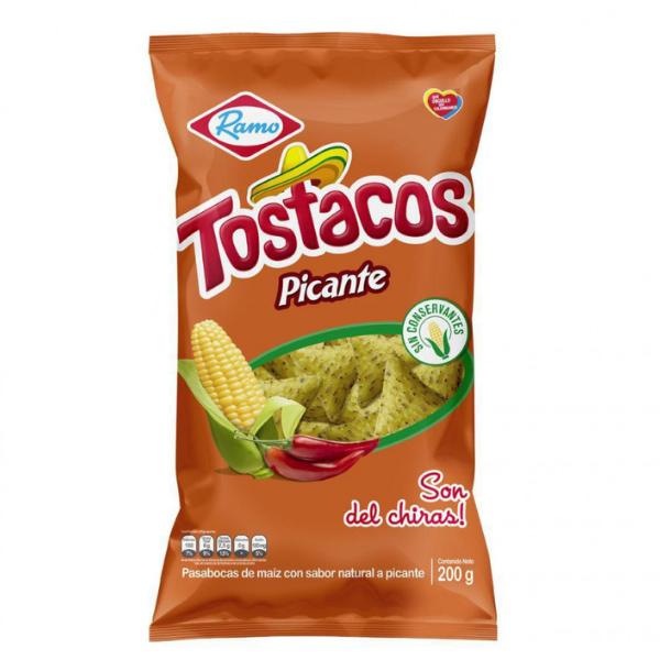 TOSTACOS PICANTE 200G