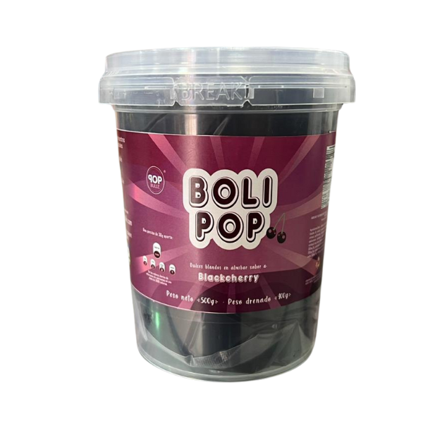 BOLI POP BLACKCHERRY 500GR CJ*16