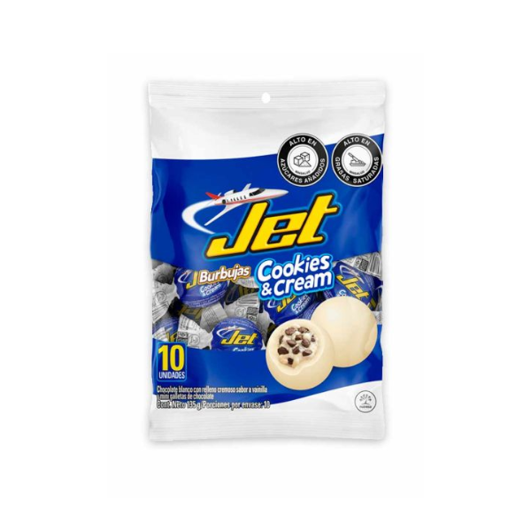 JET BURBUJAS COOKIES*10 CJ*24