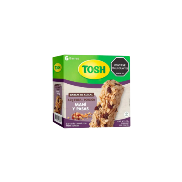 BARRA CEREAL TOSH PASAS*6 CJ*16