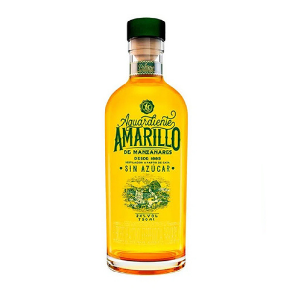 AGUARDIENTE AMARILLO SIN AZUCAR BT*12