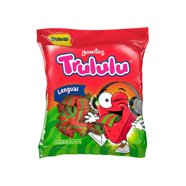 GOMAS TRULULU PEQ*12 90GR S.LENGUAS*8