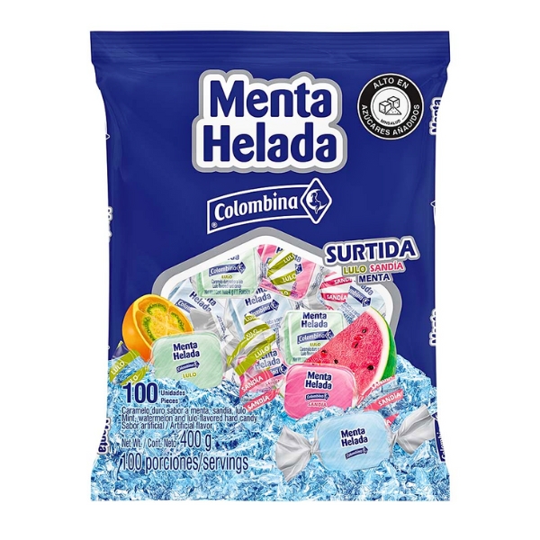 MENTA SABORES-COLOMBINA CJ*18