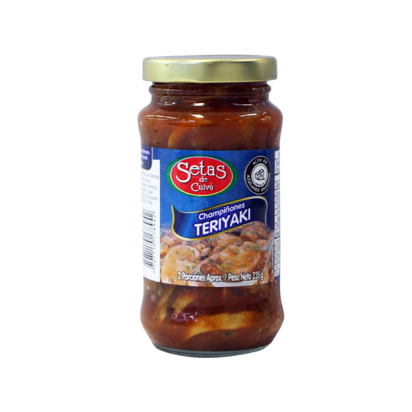 SETAS DE CUVIA CHAMPIÑONES TERIYAKI *235GR CJ*12