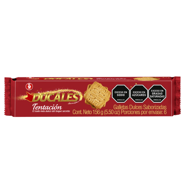 GALLETAS DUCALES TENTACION*6 156GR CJ*24