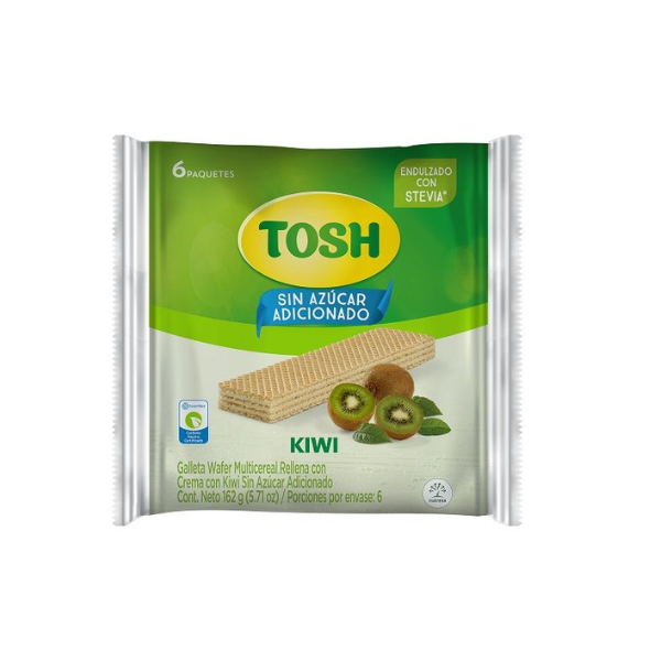 WAFERS MULTICEREAL KIWI 180GR CJ*24
