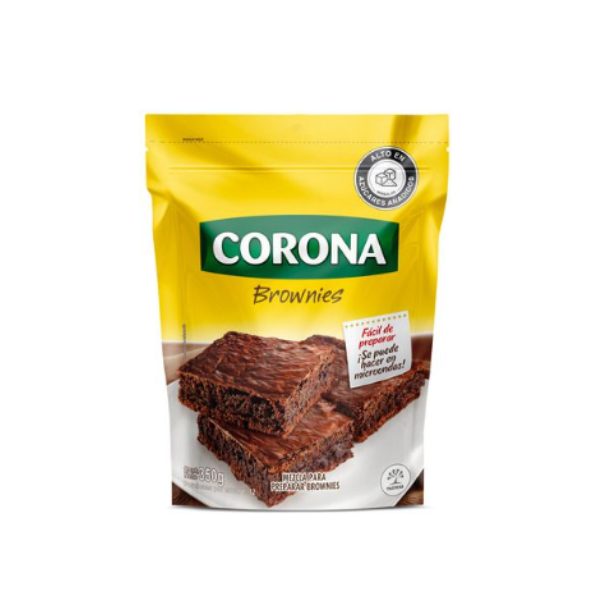 CORONA BROWNIES BOLSA 350GR CJ*12