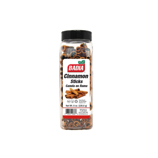 BADIA CINNAMON STICKS CANELA EN RAMA 226.8GR*6