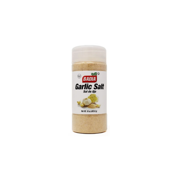 BADIA GARLIC SALT SAL DE AJO 453.6GR CJ*12