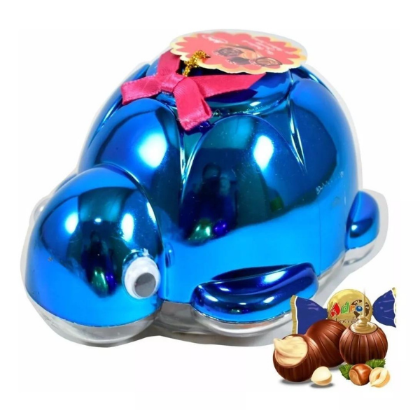 ADRO ESTUCHE TORTUGA CON CHOCOLATES 45GR