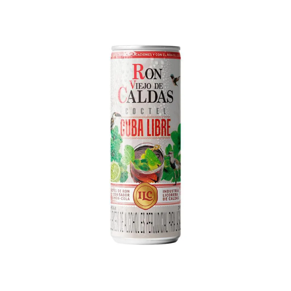 RON CALDAS COCTEL CUBA LIBRE *9% 295ML CJ*24