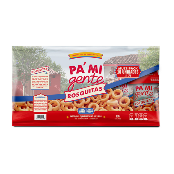 PA MI GENTE ROSQUITAS PAQ*10 15GR
