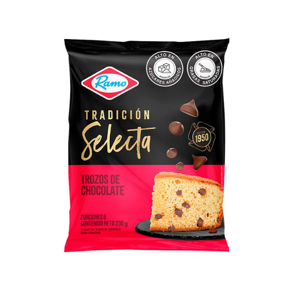 PONQUE SELECTA TROZOS DE CHOCOLATE 230GR