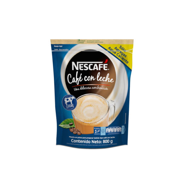 NESCAFE CAFE CON LECHE 800GR