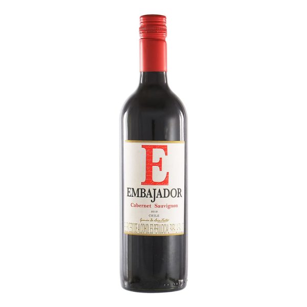VINO CHILENO EMBAJADOR SAUVIGNON 750 BT CJ*12