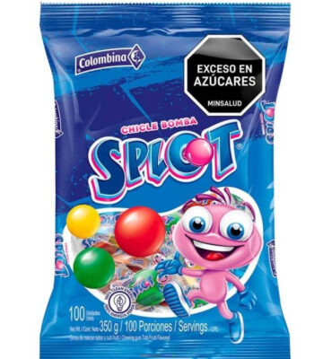CHICLE SPLOT*100 350GR*16