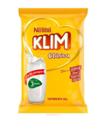 LECHE EN POLVO KLIM CLASICA 360GR CJ*32