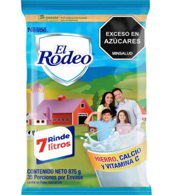 LECHE EN POLVO RODEO 875GR CJ*12