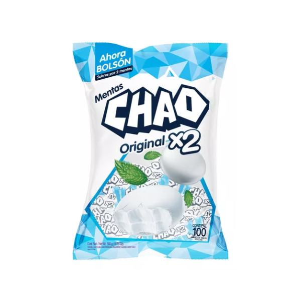 MENTA CHAO PEPA ORIGINAL X2 *100 CJ*18