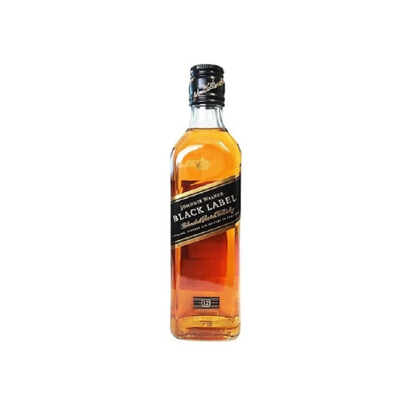 WHISKY BLACK LABEL 1/2 375 CJ*24