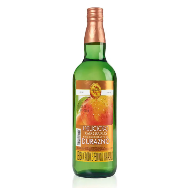 VINO DELICIOSO CASA GRAJALES DURAZNO *12