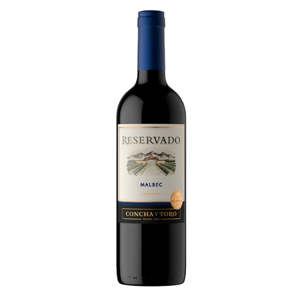 VINO RESERVADO MALBEC BT CJ*12
