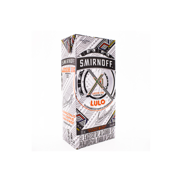 VODKA SMIRNOFF LULO LITRO CJ *12