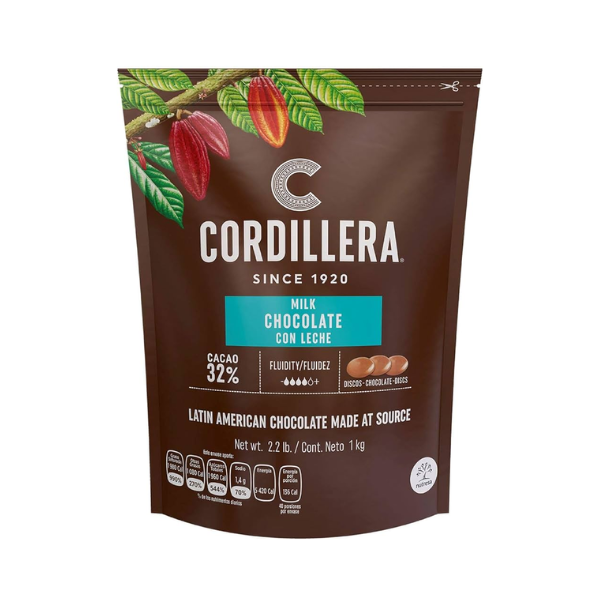 CORDILLERA MEZCLA CREMA CHANTILLY BOLSA 1KG CJ*12