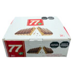 2364 GALLETA WAFER 77 XL CHOCOLATE NEGRO DISPLAY*24