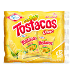2463 TOSTACOS QUESO PAQ *12 38GR