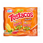 2644 TOSTACOS PICANTE PAQ *12 38GR