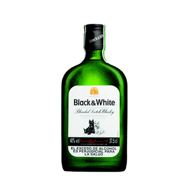 266WHISKY BLACK AND WHITE 1/2 MEDIAS CJ *24