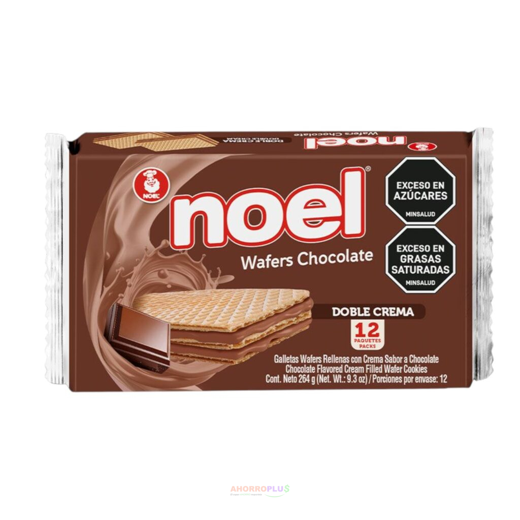 103 GALLETA WAFER NOEL CHOCOLATE DOBLE CREMA *24 *12