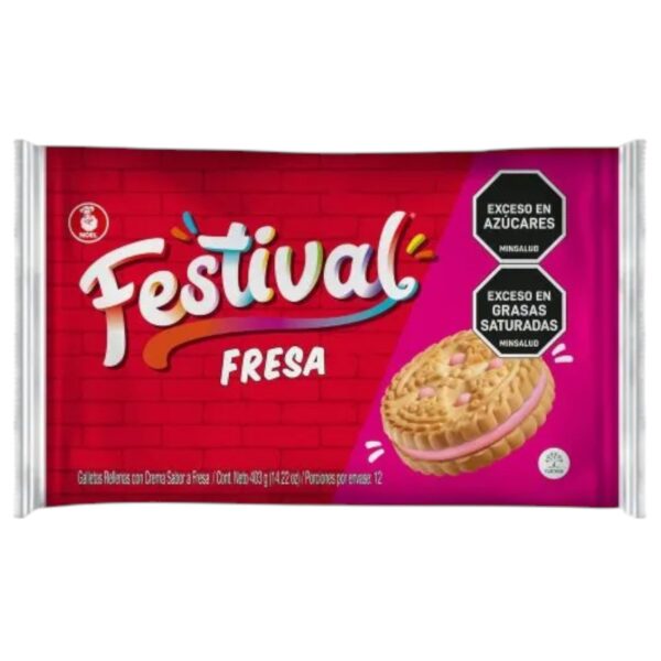 105 GALLETA FESTIVAL*4 S.FRESA*24